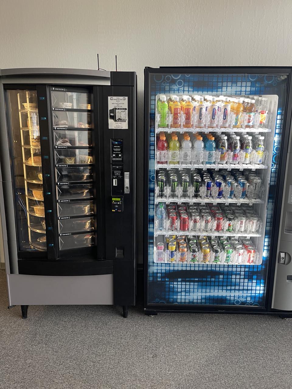 Cortes Vending Snacks and Beverages