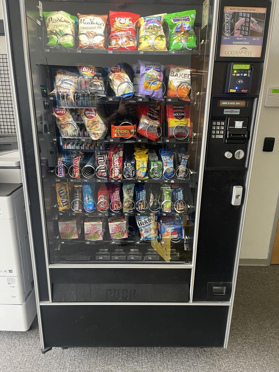 Cortes Vending Snacks